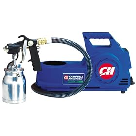 Campbell Hausfeld HVLP Turbine Paint Sprayer - 4 PSI, 0.06 GPM, Model# HV2002