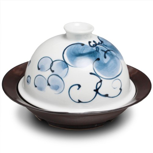 メタボ予防 有田焼 電子レンジ調理器具 蒸すクック  ぶどう