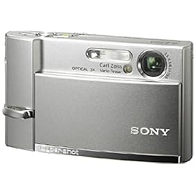 Sony Cyber-shot DSC-T50S Digital Camera - Silver (7.2MP 3xOptical Zoom) 3.0" LCD