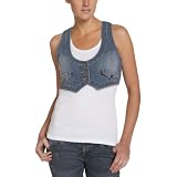 Bongo Junior's Racerback Denim Vest by Bongo