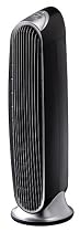 Honeywell HFD-120-Q Tower HEPAQuiet Air Purifier with Permanent IFD Filter, Black