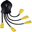 Power Sentry S10059600703/17 5 Outlet Power Squid Power Multiplier (Black/Yellow)