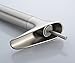 Aquafaucet Single Handle Waterfall Bathroom Sink Vessel Faucet Brushed Nickel