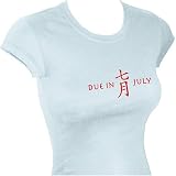 Due in MONTH in Chinese - Maternity Tee