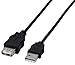ELECOM RoHS�w�ߊ��Ή�USB�����P�[�u�� USB(A)�I�X-USB(A)���X 1.5m USB-ECOEA15