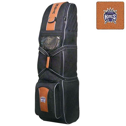 Original Ball Bag Authentic NBA Pebble Grain Golf Bag Travel Cover - Sacramento Kings NBA Bags
