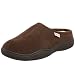 Tamarac by Slippers International Men's Faux Cowhide Clog Slipper,Rootbeer,11 M US