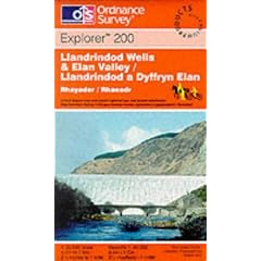 Llandrindod Wells and Elan Valley (Explorer Maps)