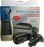 Battery Charger Kit for Sony NP-FS31, NP-FS21, NP-FS11