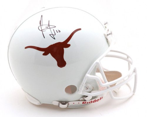 Vince Young Texas Longhorns Autographed Full Size Helmet