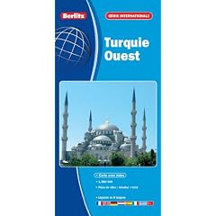 Carte de la Turquie (partie Ouest)