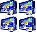 4 PACK Hyperion Replacement for HP 45 (51645A) Black Ink Cartridge