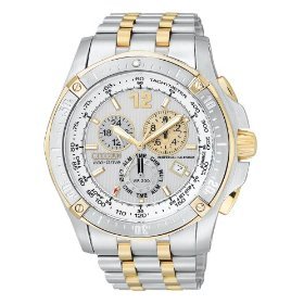 Citizen #BL5374-51A Men's Eco-Drive Perpetual Calendar Chronograph Sport Watch