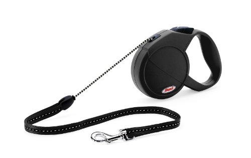 Flexi Laisse Classique Basic pour Chien Taille L Noir Flexi Laisse Classique Basic pour Chien Taille L Noir