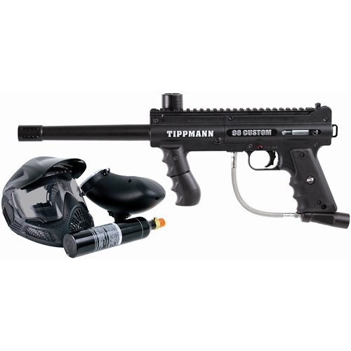 Tippmann 98 Custom Platinum Series .68 Caliber Paintball Marker with ACT PowerPack Kit