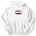 SWEATSHIRT WHITE ELEGANT FLAG \