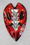 3 sets Retro, Red/Black/Silver, X-flights - Larger Size