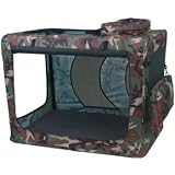 Medium Camo Sportsman Soft Pet Crate (40-70 lbs.-