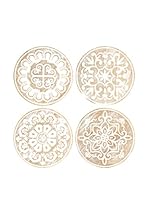 NORDIC & CO Set Posavasos 4 Uds.