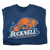 J. America Bucknell Bison Wrestling Basic Navy Tee