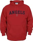 Los Angeles Angels Red Big Break Hooded Sweatshirt