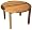 American Woods 1003 Windsor Collection 48" Round Table