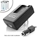 PRO SERIES AC & DC FUJI BC-45 Replacement NP-45 / NP-45A Charger & 2-pack Battery Combo for select FujiFilm FinePix JX , JZ , JV , EXR Cameras