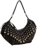 B. MAKOWSKY Las Vegas Hobo,Black,one size