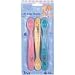 3-Pack Printed Designs Soft Edge Spoons