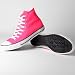 Converse Chuck Taylor All Star Hi Top Neon Pink Canvas Shoes men's 7/ women's 9