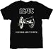 AC/DC For Those About To Rock Cannon T-Shirt Black