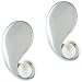 Sterling Silver Faux Pearl Accented Decorative Earrings