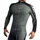Assos Men's Intermediate EVO Long Sleeve Cycling Jersey - Titanium - 100.310.6
