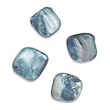 Eigenschaften KnorrPrandell  / Gütermann / KnorrPrandell 6079535 - Muschel Perlen blau, 20 Stück/Beutel