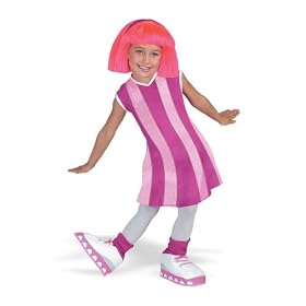 Child's Toddler LazyTown Stylin' Stephanie Halloween Costume (3-4T)