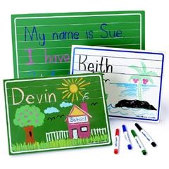 Educational Insights Wipe-Off Boards - Set of 10