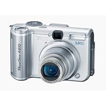 Canon Powershot A610 5MP Digital Camera with 4x Optical Zoom