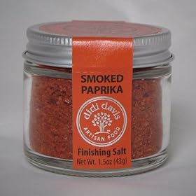 didi davis food Smoked Paprika Salt - 1.5 oz Net Wt.