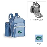 Florida Gators NCAA Sorrento Insulated Picnic Backpack (Cornflower) (Embroidered Logo)
