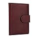 Banuce Top Grains Leather Passport Cover For Men Women Unisex Card Holder Travel Wallet Case Sleeve