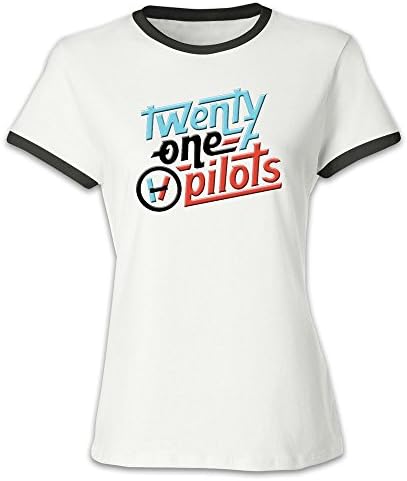 DINGZHITIXU Women's Twenty One Pilots Creative T-shirt