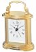 Seiko QHE109GLH Silver Tone Metallic Beside Alarm Clock