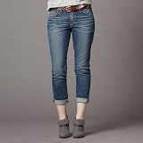 Fossil Skinny Crop Denim