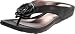 Kenneth Cole REACTION Women's Flower Park Thong Sandal,Black,10 M US