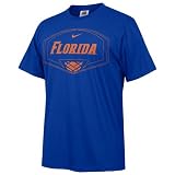Nike - Nike Florida Gators Basketball Royal Blue Backboard T-shirt