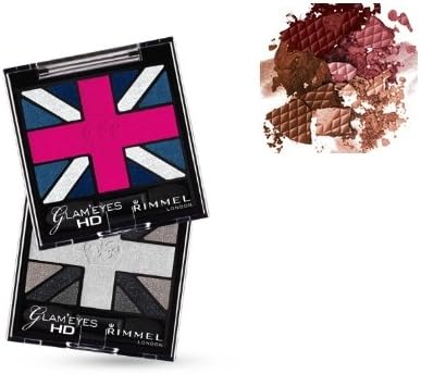 (3 Pack) RIMMEL LONDON Glam'Eyes HD Eyeshadows - English Oak