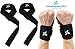 Crossactiv Strapsystem - Twin Pack Wrist Wraps and Padded Lifting Straps Bundle Set! Ideal for Weightlifting, Crossfit, WOD, Gym, Deadlift, Squat - Strap on These Wraps and Harness Your Strength!