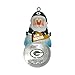 NFL Green Bay Packers Snow Globe Ornament, Silver, 1.5