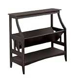 Poundex Magazine Table, Black (Kitchen)