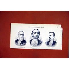 Portr�t-Stadtrat Whitehead-Sheriff 1888 Newton